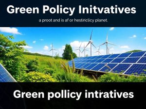 Inițiative verzi pentru soluții politice climatice.