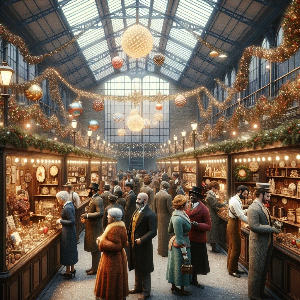 Incursiuni nostalgice de Crăciun anilor '30 la expoziții urbane 1 Incursiuni nostalgice de Crăciun anilor ’30 la expoziții urbane